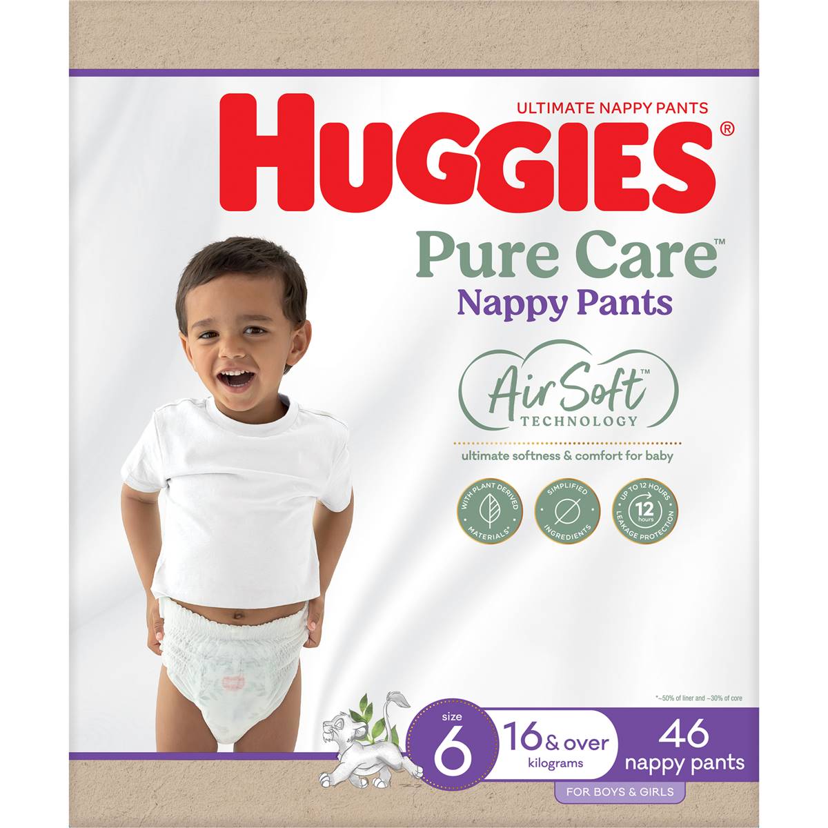 Huggies Ultimate Nappy Pants Size 6 (15kg & Over) 46 Pack Woolworths