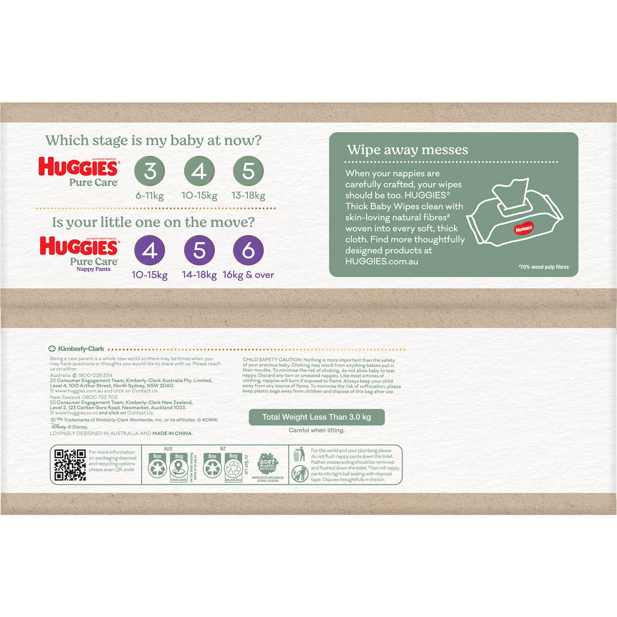 Huggies Ultimate Nappy Pants Size 6 (15kg & Over) 46 Pack Woolworths