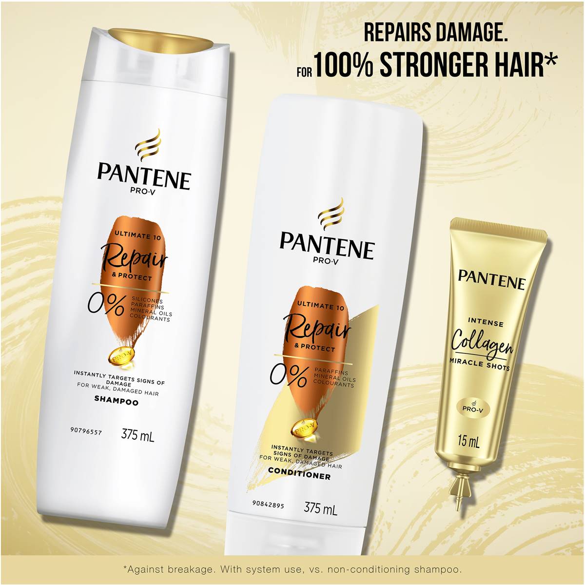 Pantene Collagen For Hair Repair Intense Treatment Shots 3x15ml