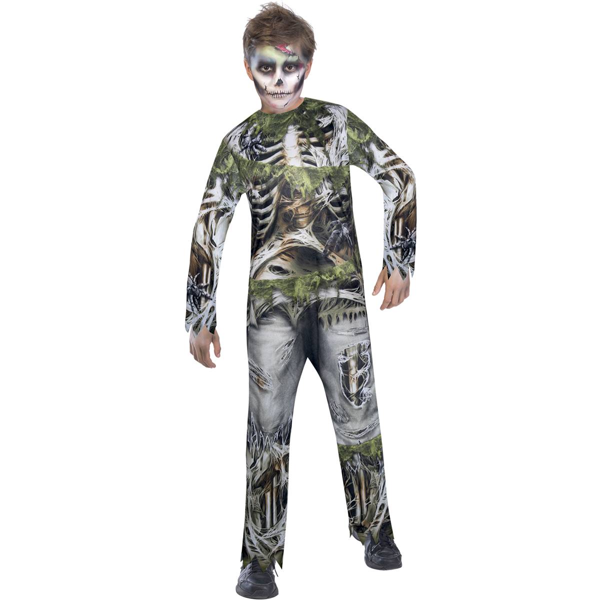 Halloween Costume Zombie Size 11-13 Years Each | Woolworths