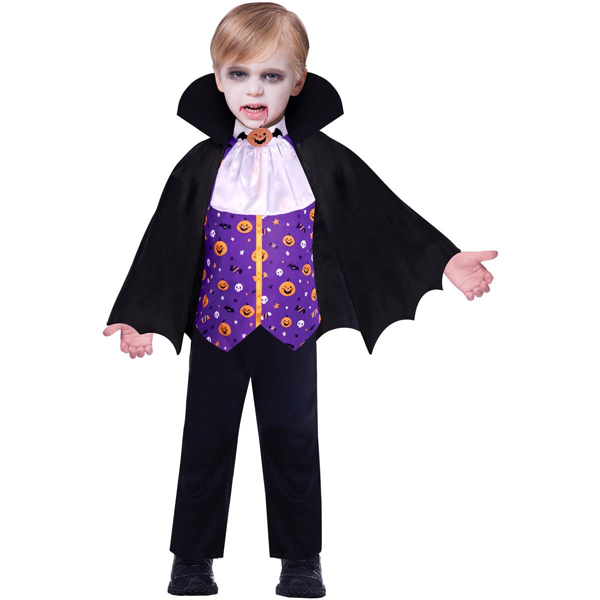 Halloween Costume Dracula Size 3-5 Years Each | Woolworths