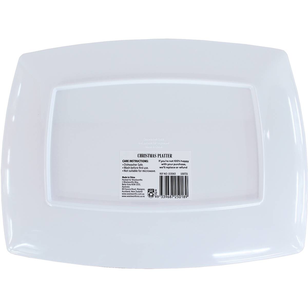 Christmas Serving Platter Each Woolworths