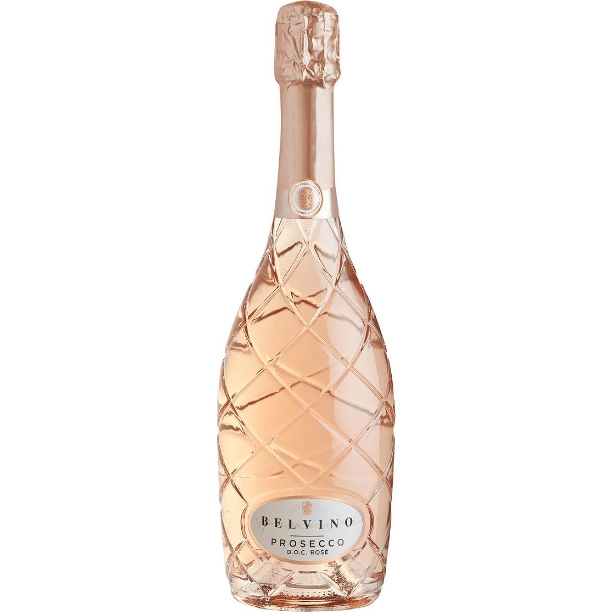 Belvino Rose Prosecco Bottle 750mL
