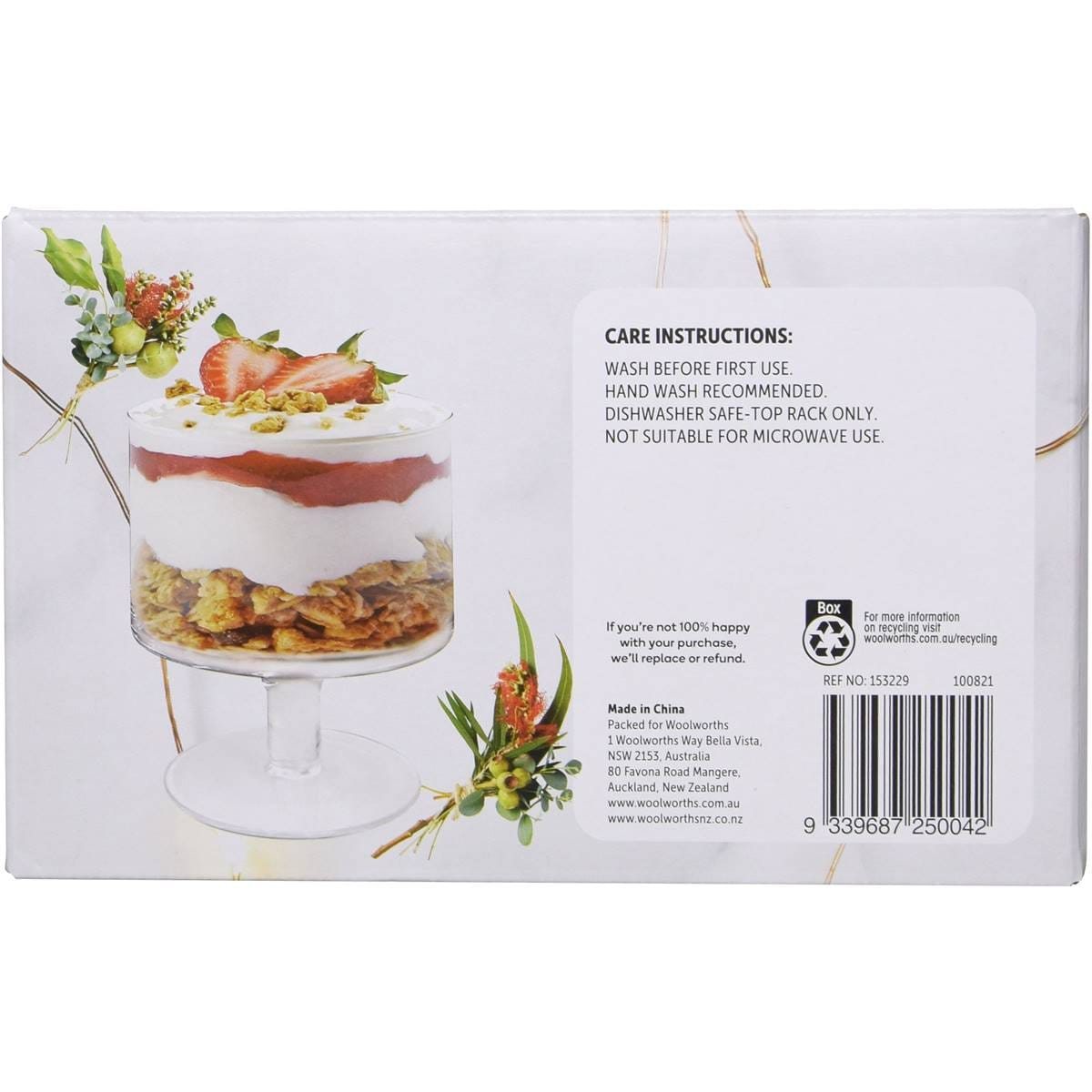 Christmas Mini Trifle Bowl 4 Pack Woolworths