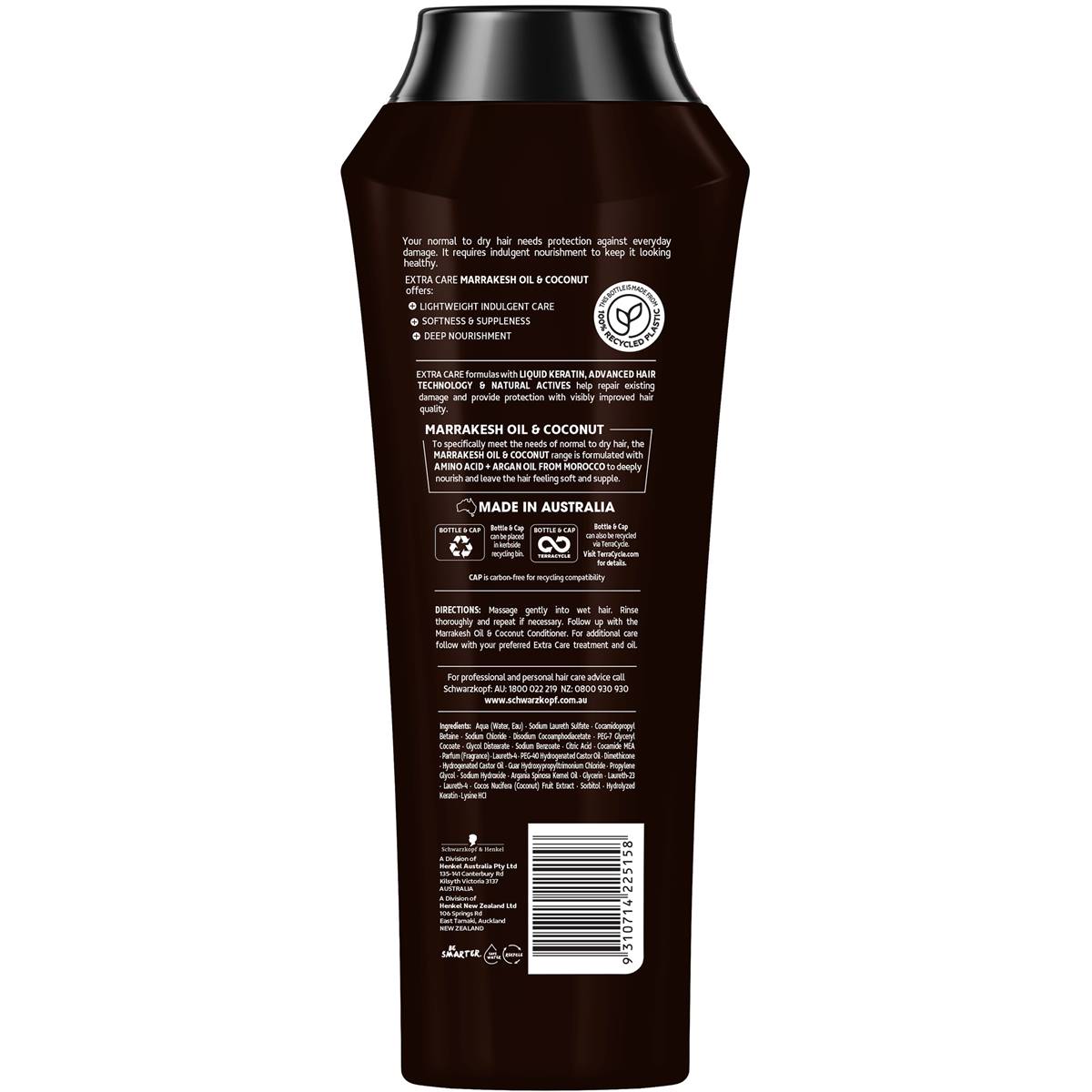 Schwarzkopf Extra Care Marrakesh Oil & Coconut Replenishing Shampoo