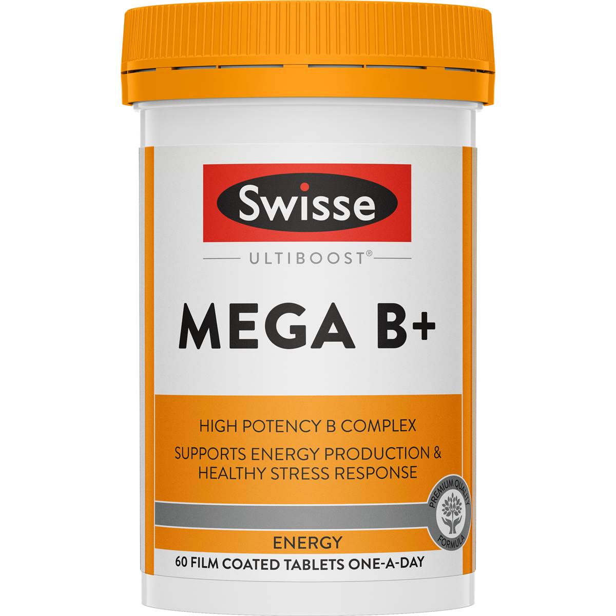 Swisse Ultiboost Mega B+ Tablets Supports Energy Production