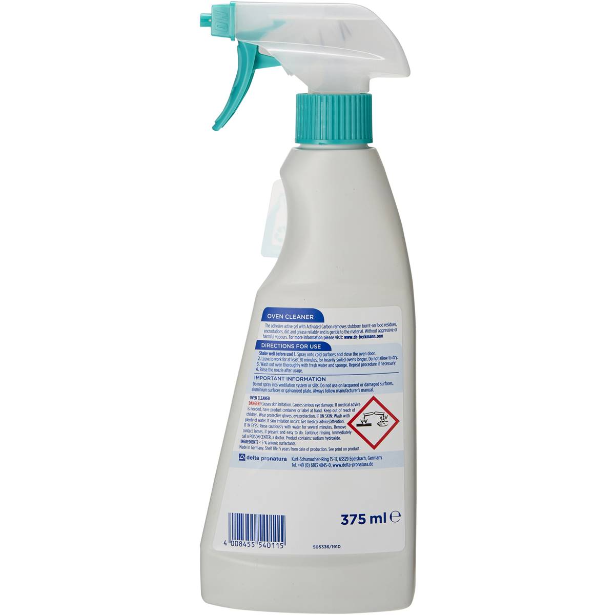 Dr Beckmann Oven Cleaner 375ml 