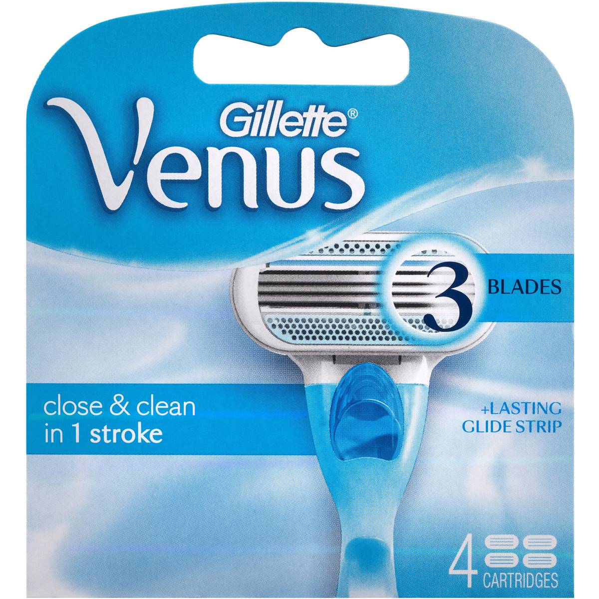 Gillette Venus Smooth Women's Razor Blades 4 Pack Woolworths