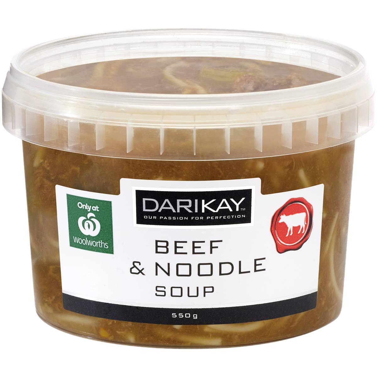 Darikay Beef & Noodle Soup 550g Woolworths