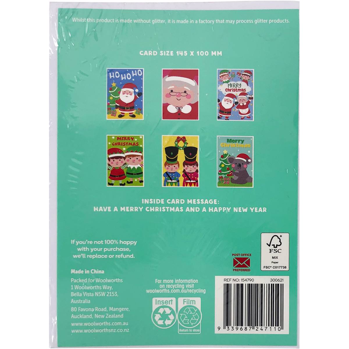 Christmas Cards Assorted 30 Pack | Woolworths