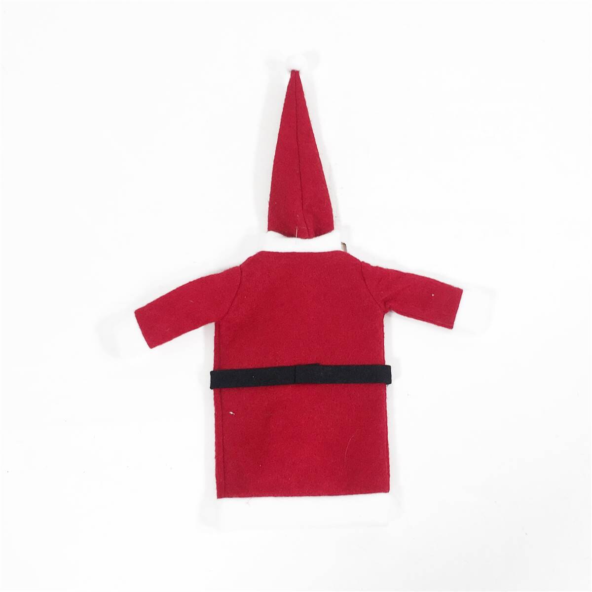 Christmas Novelty Bottle Cover Santa Each | Woolworths