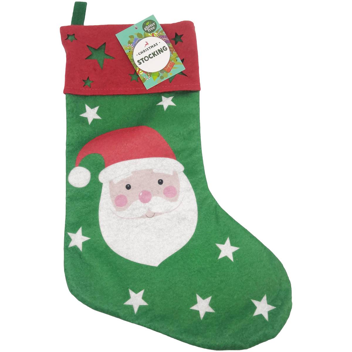 Christmas Stocking Santa Each | Woolworths