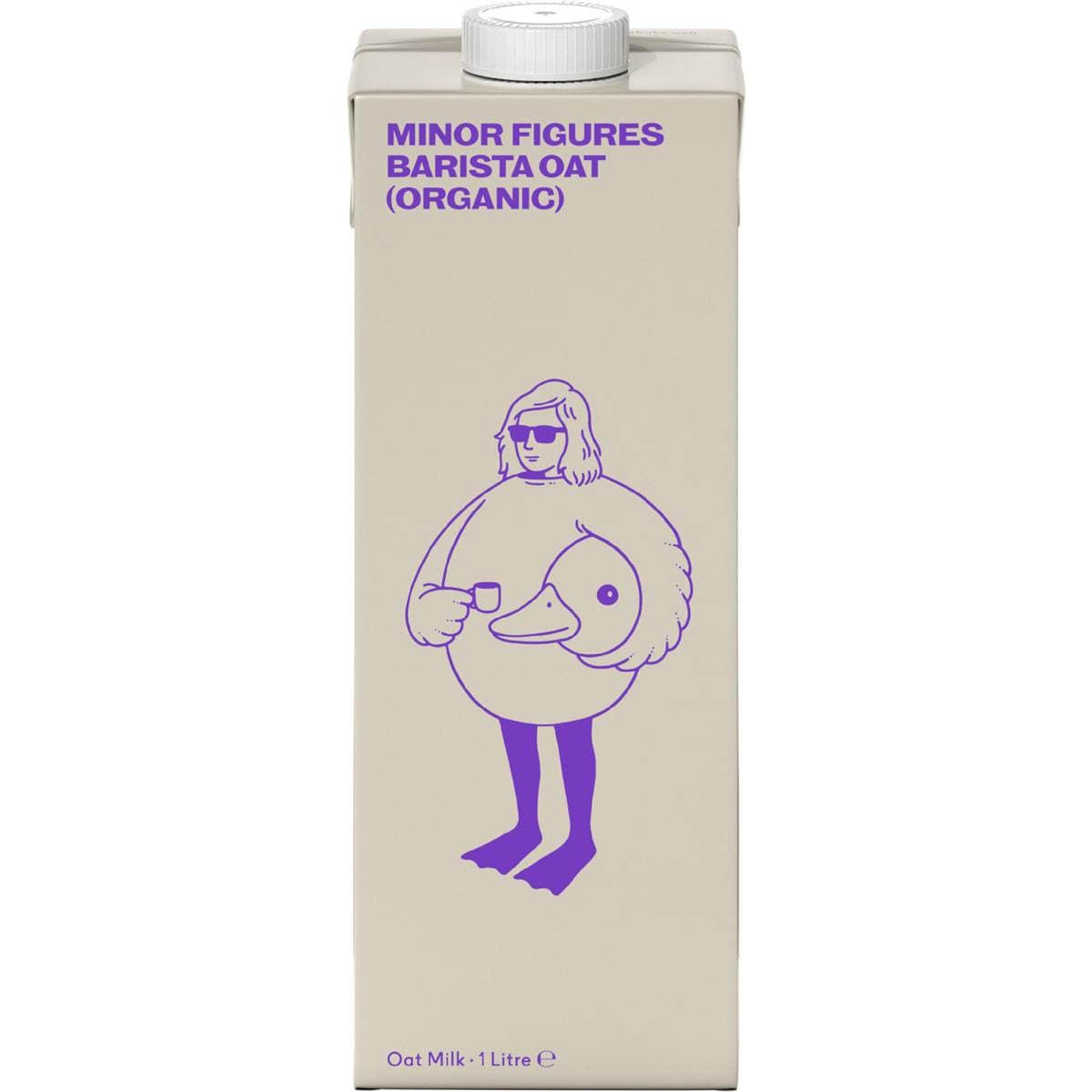 Minor Figures Barista Organic Oat Long Life Milk UHT 1L