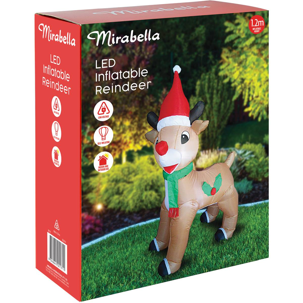 Christmas Inflatables Reindeer 120cm Each Woolworths   155155 