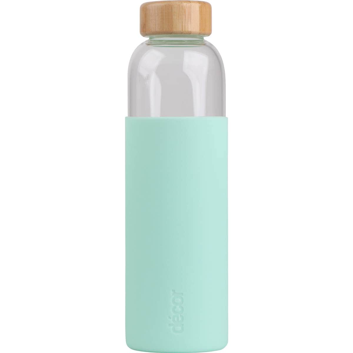 Decor Zen Glass Silicone Bottle 600ml Assorted Each Woolworths