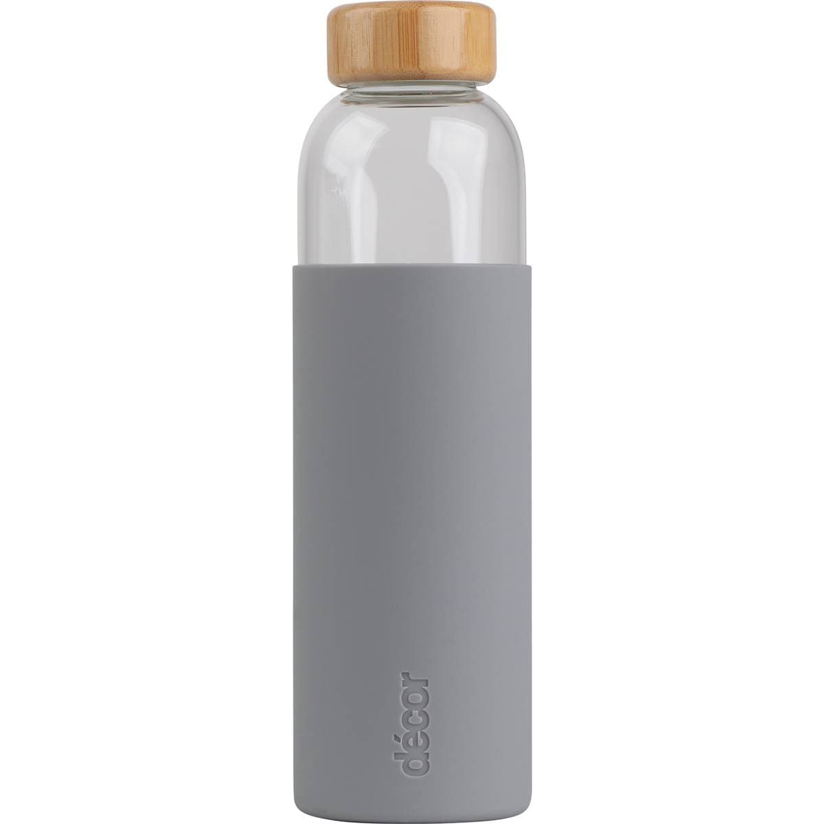 Decor Zen Glass Silicone Bottle 600ml Assorted Each Woolworths