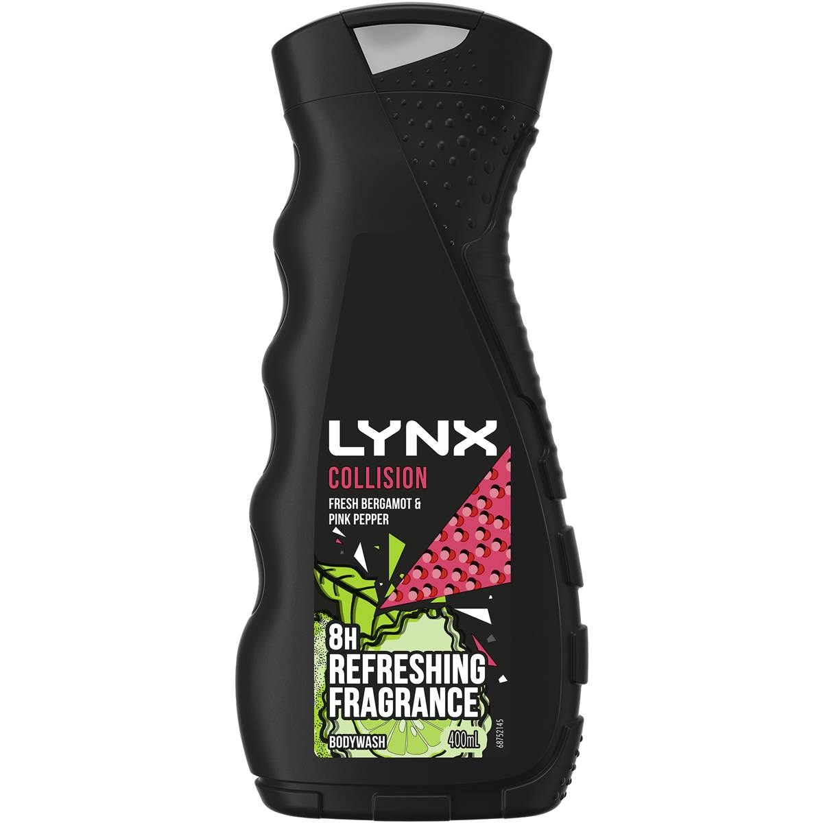 Lynx Collision Bodywash Fresh Bergamot & Pink Pepper 400ml Woolworths