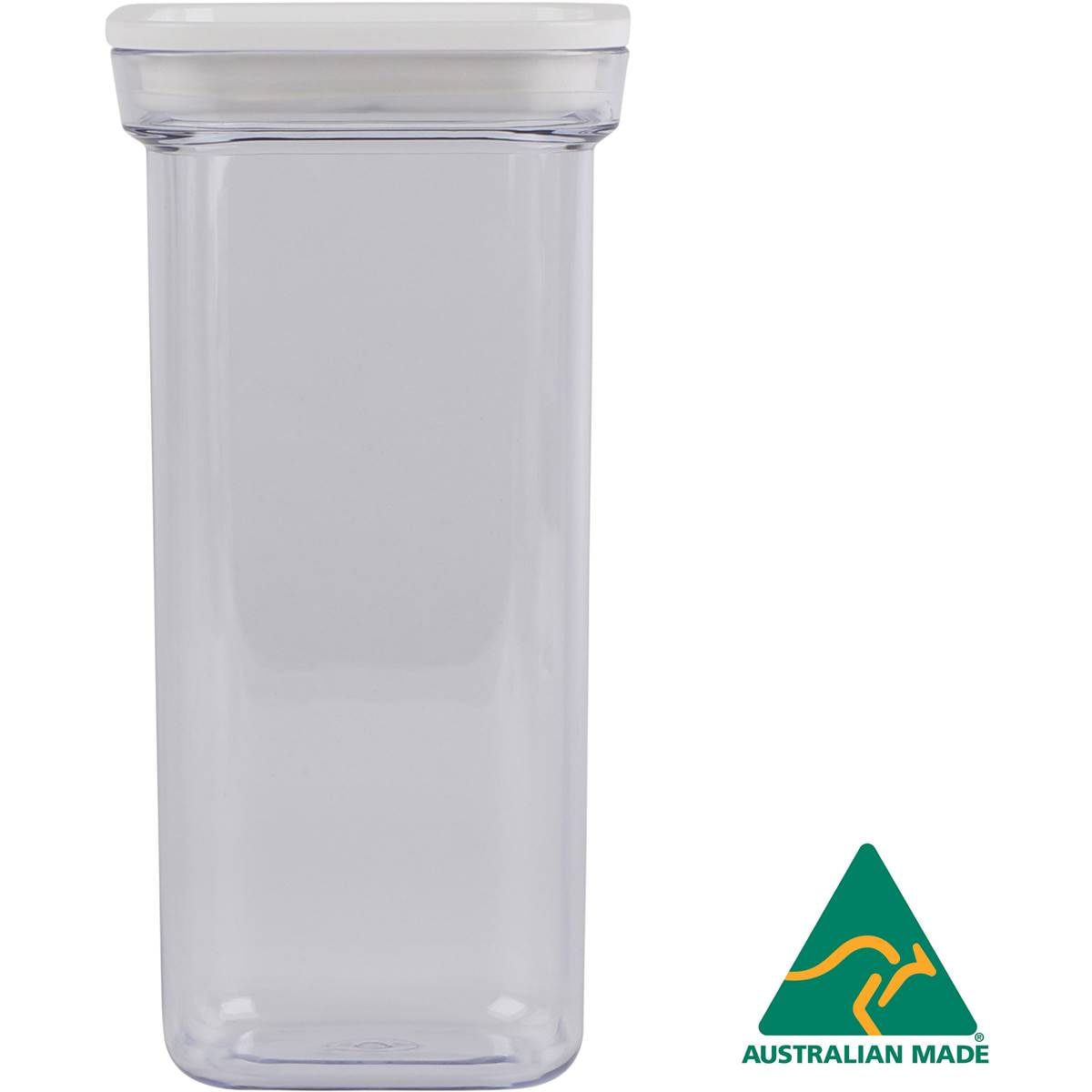 Decor Style & Organise Pantry Container, Square 1.4l Woolworths