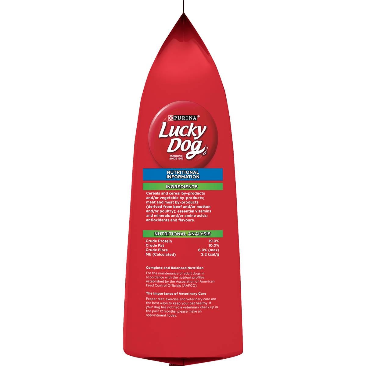 Lucky Dog  Minced Beef Vegetable & Marrowbone Flavour Adult Dry Dog Food main image 0