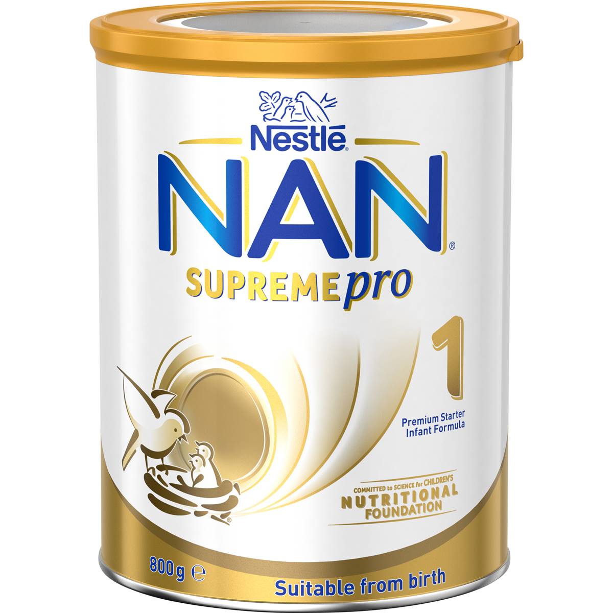 Nestle Nan Supremepro 1 From Birth Premium Starter Baby Formula 800g 