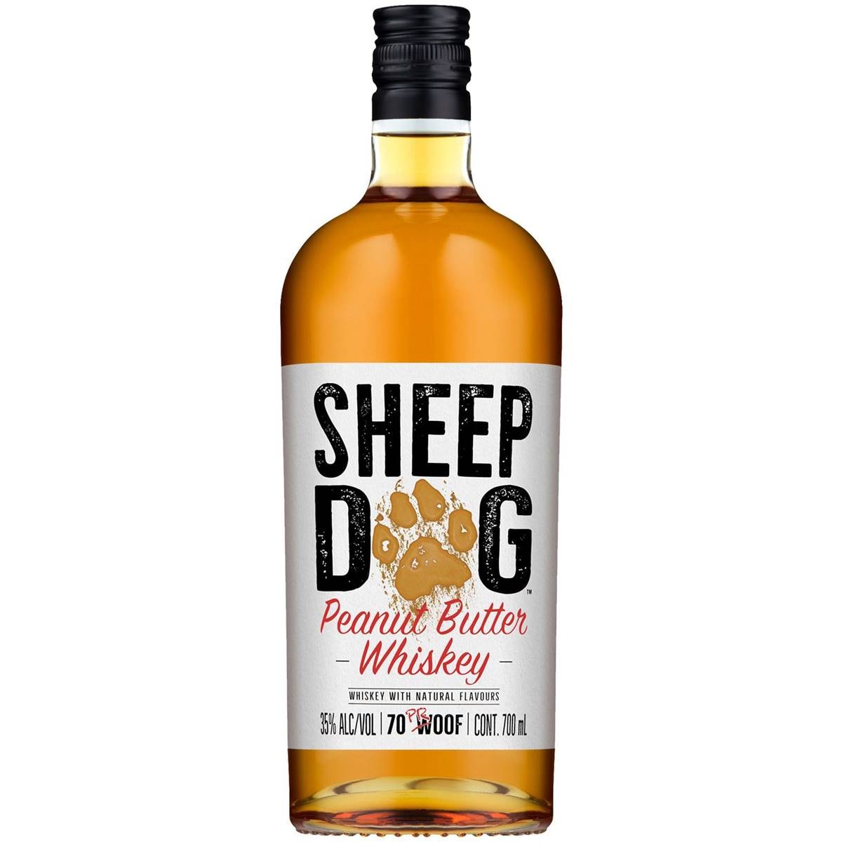 Sheep Dog Peanut Butter Whiskey Liqueur 700ml Woolworths