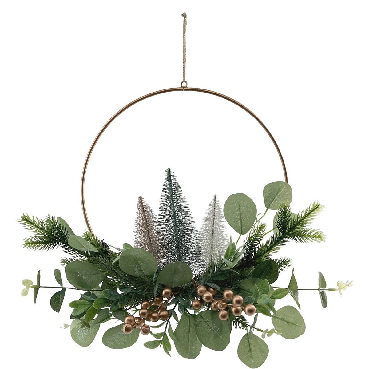 Christmas Traditional Wreath Tree Each Woolworths