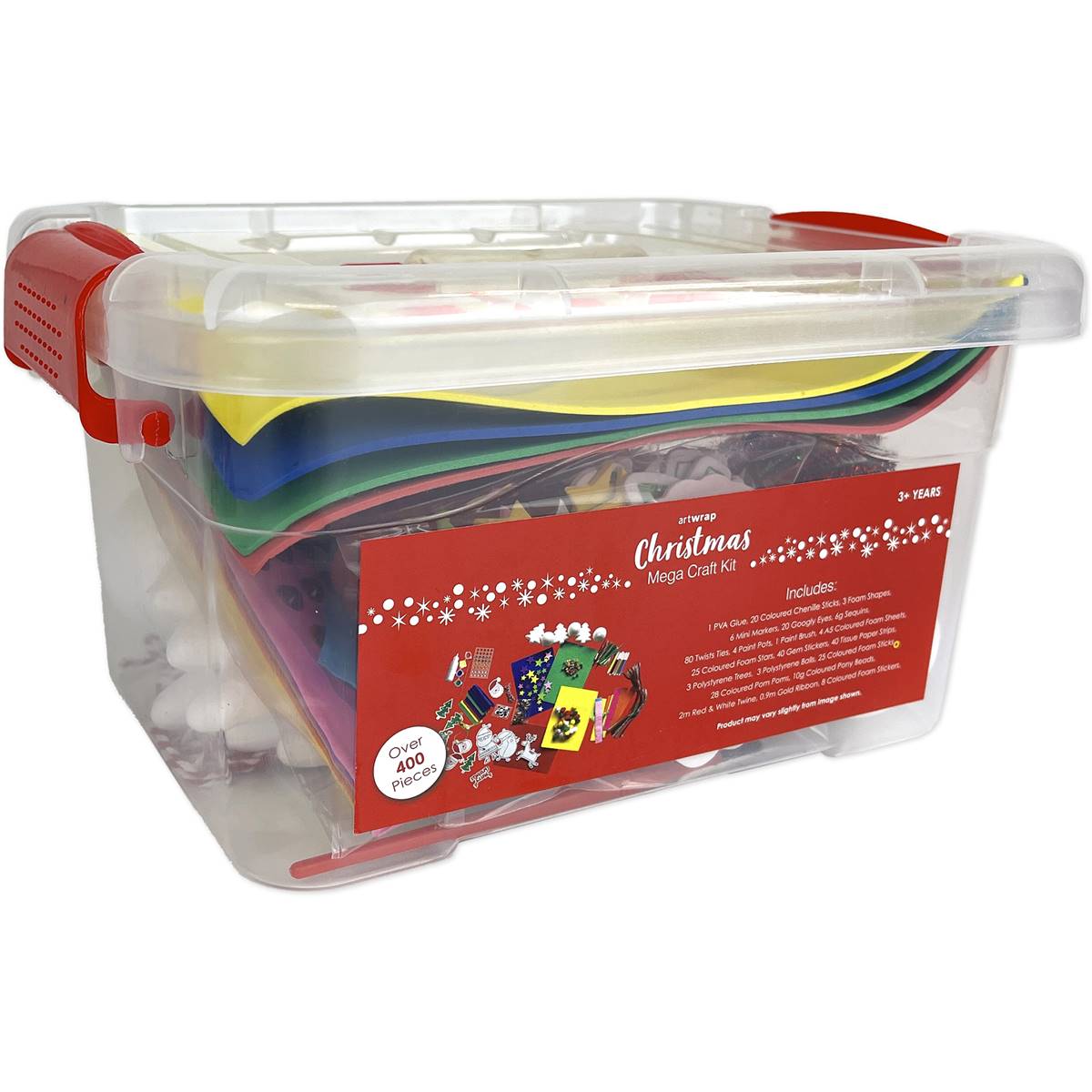 Christmas Mega Craft Tub Each Woolworths