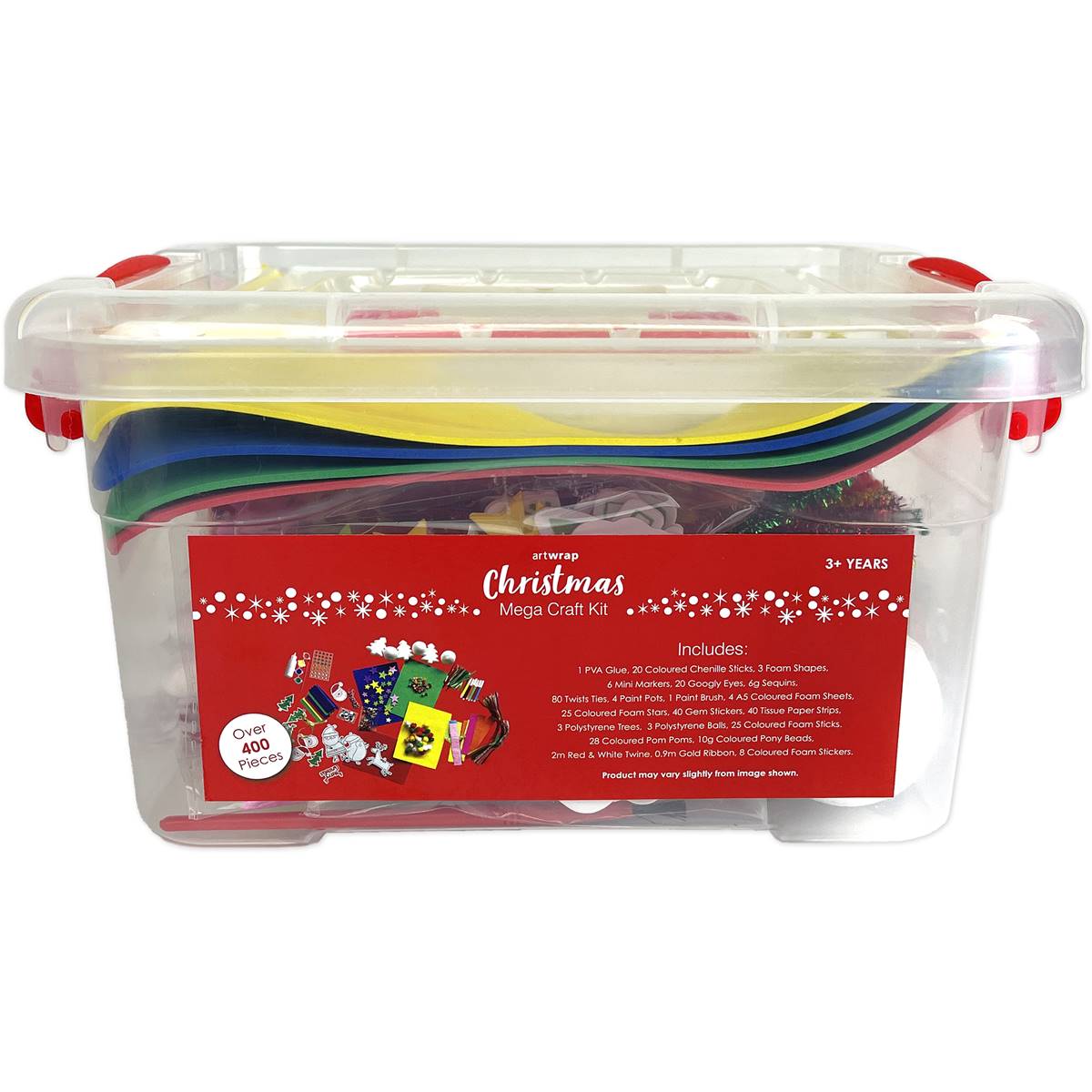 Christmas Mega Craft Tub Each Woolworths