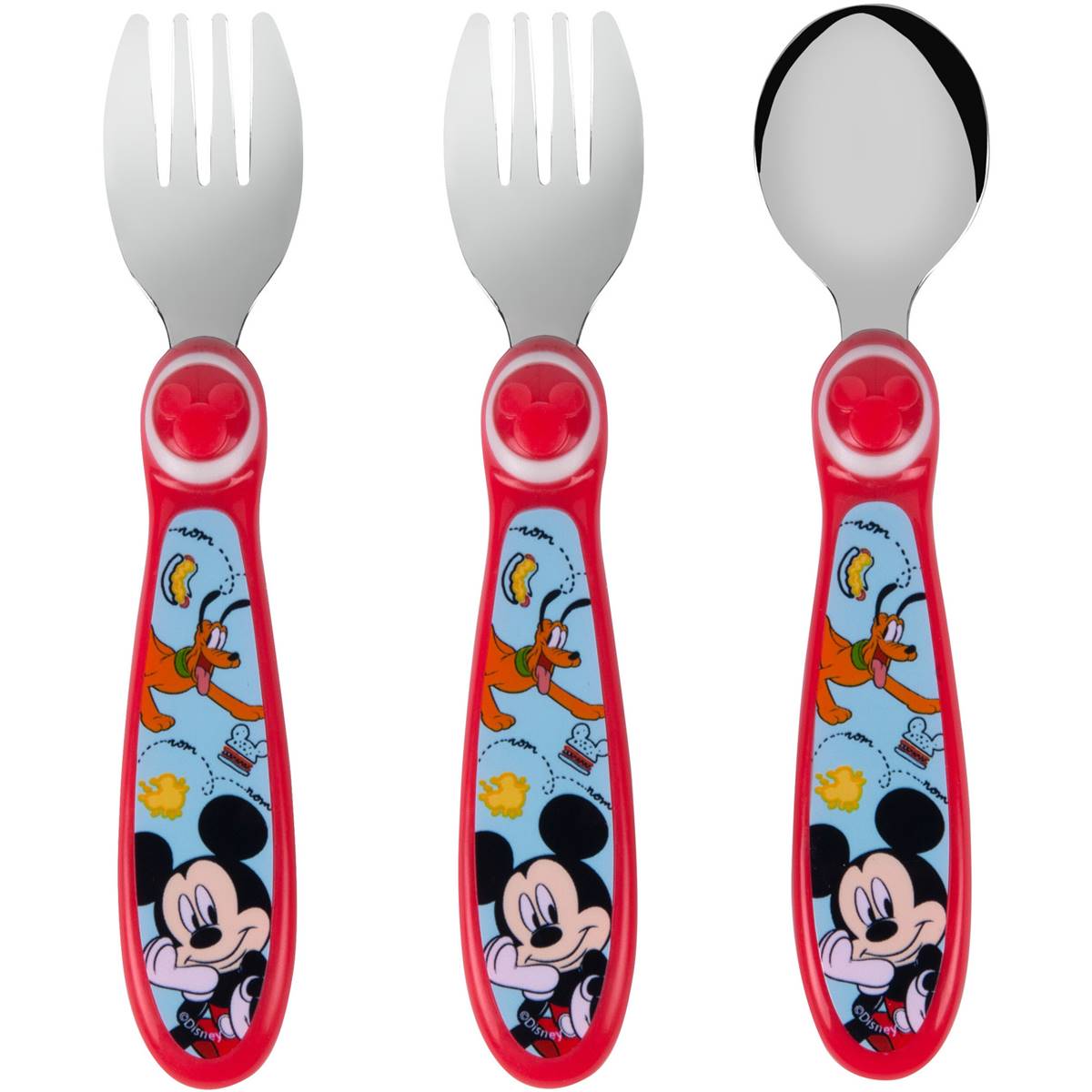 Tomy Mickey Sculpted Flatware 