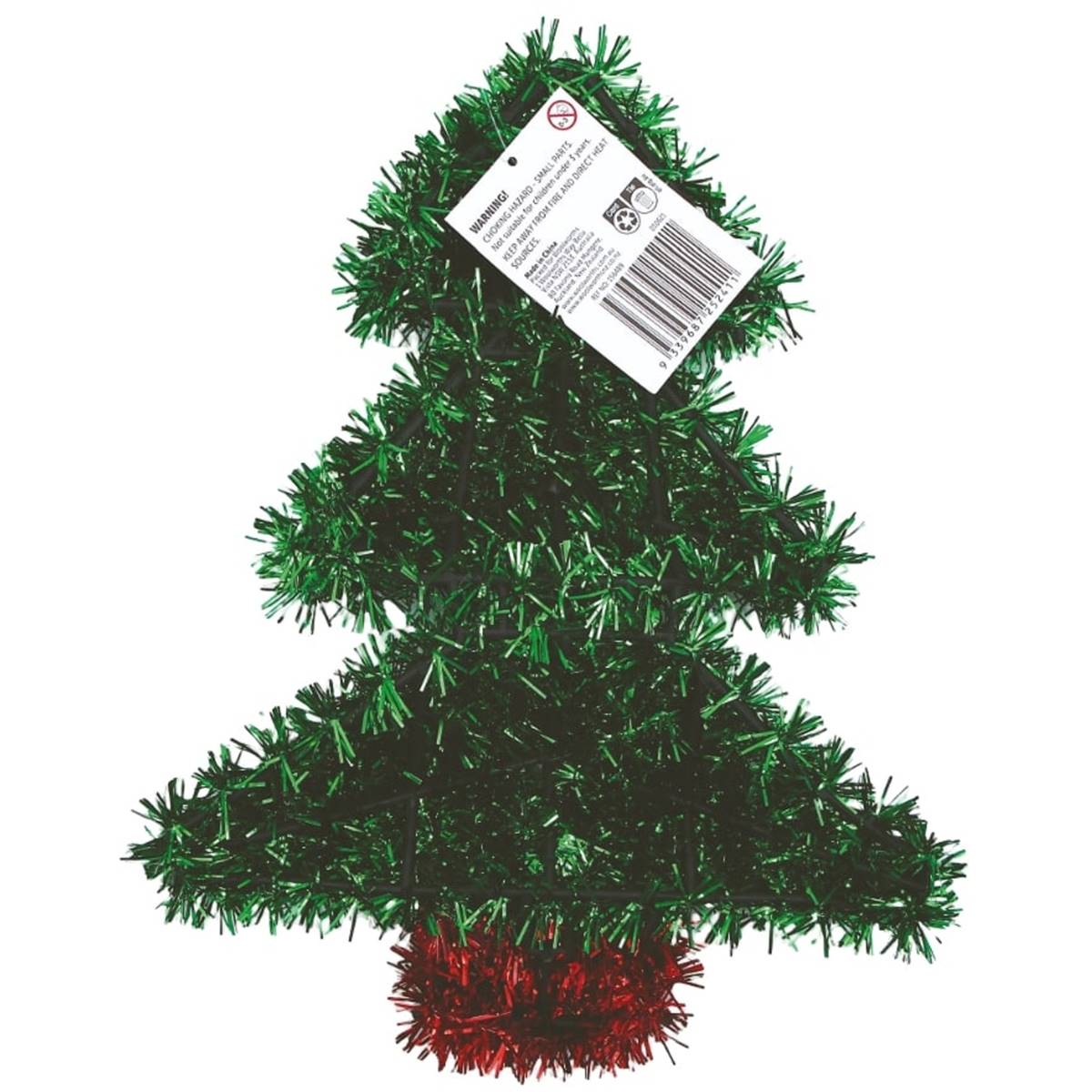 Christmas Tinsel Characters Tree Each Woolworths