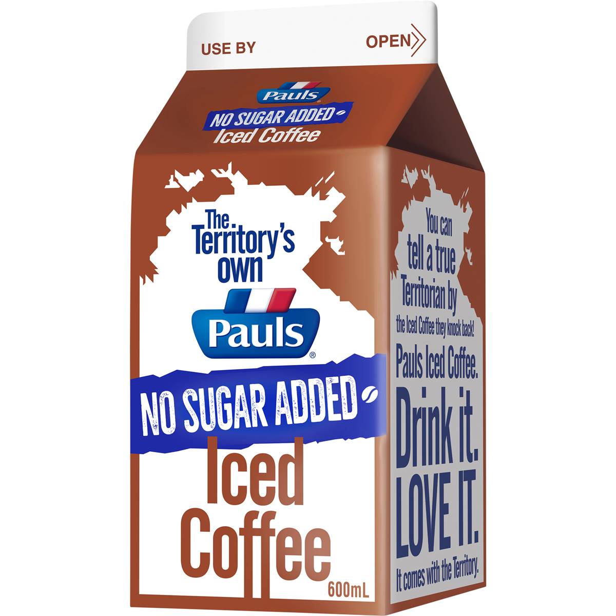 Pauls Iced Coffee No Sugar Added 600ml Woolworths