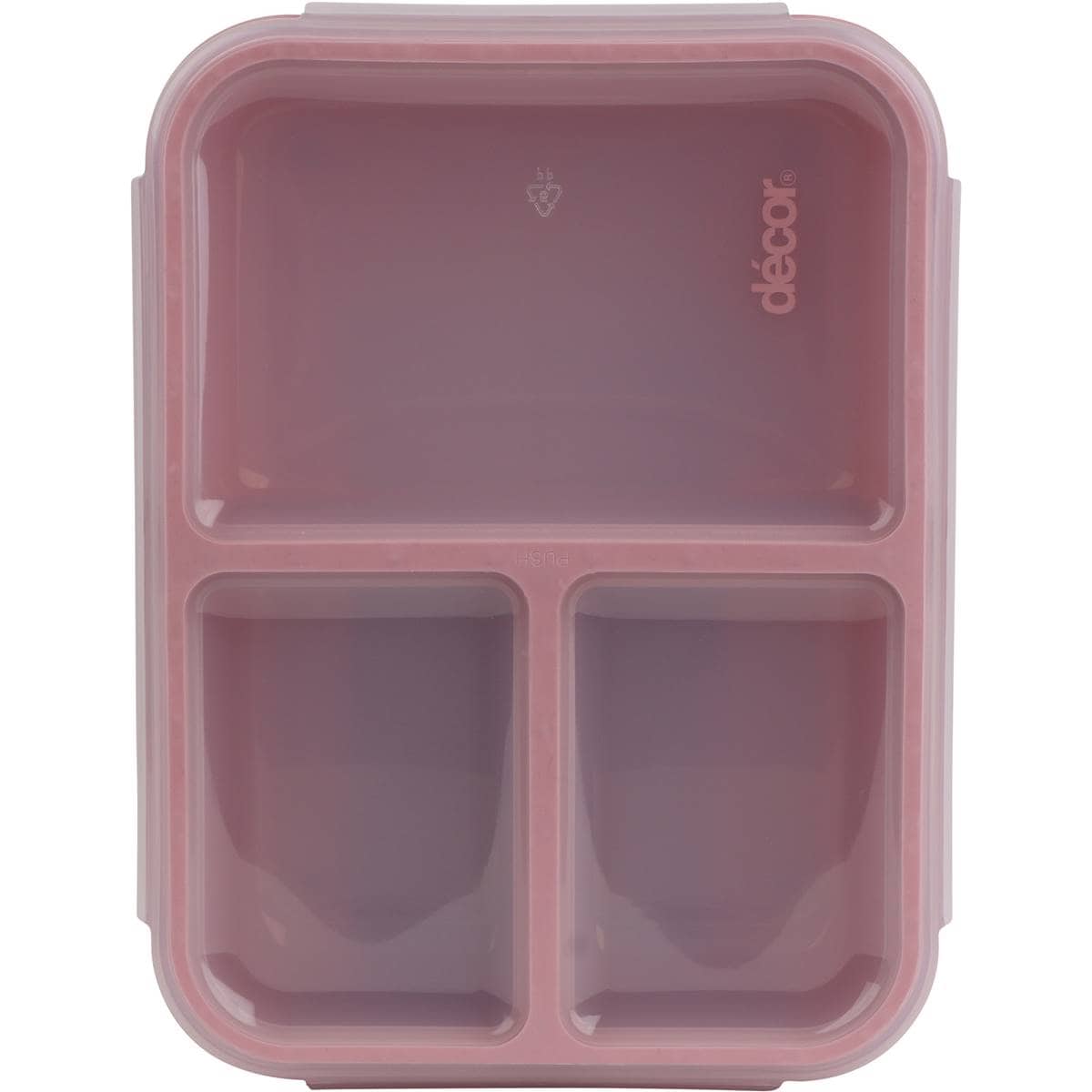 Decor Go Triple Split Bento Box Assorted Each Woolworths