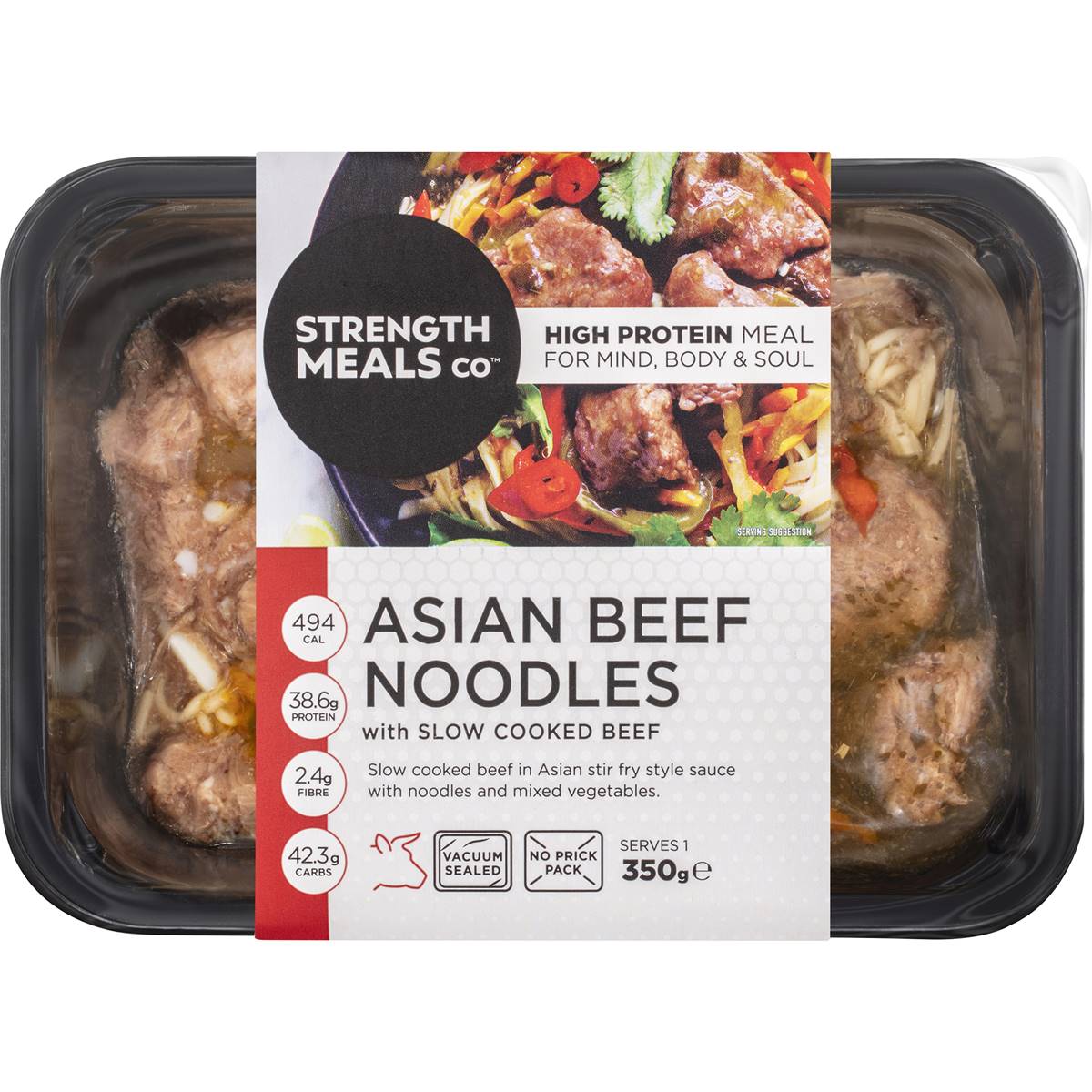 Calories in Woolworths Slow Cooked Beef Dinner calcount
