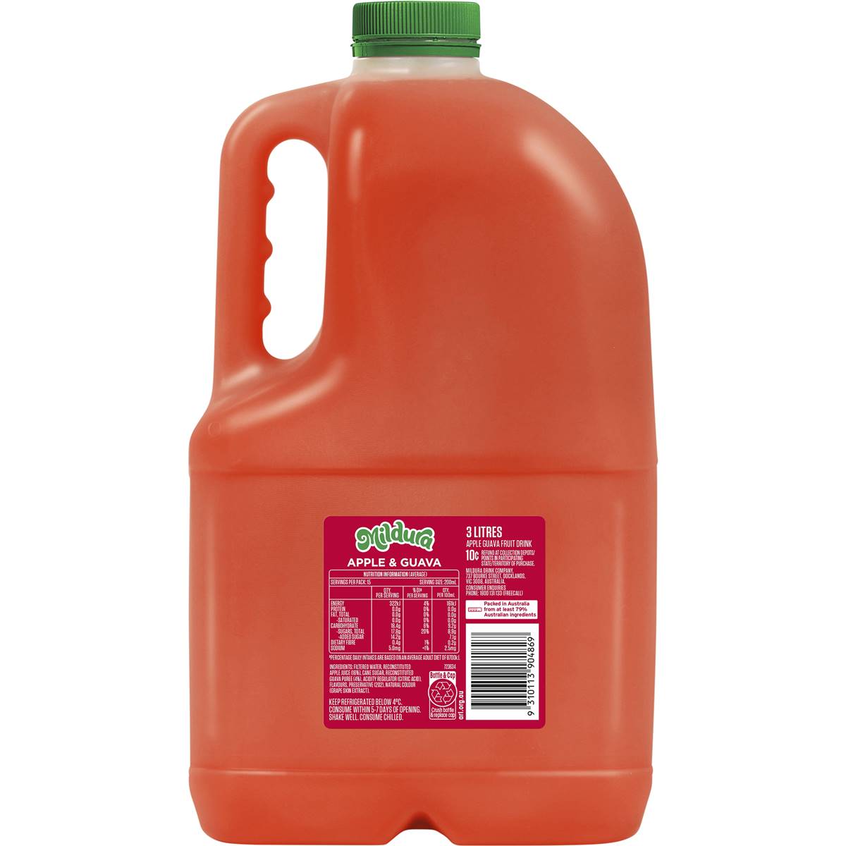 Mildura Apple & Guava 3l 