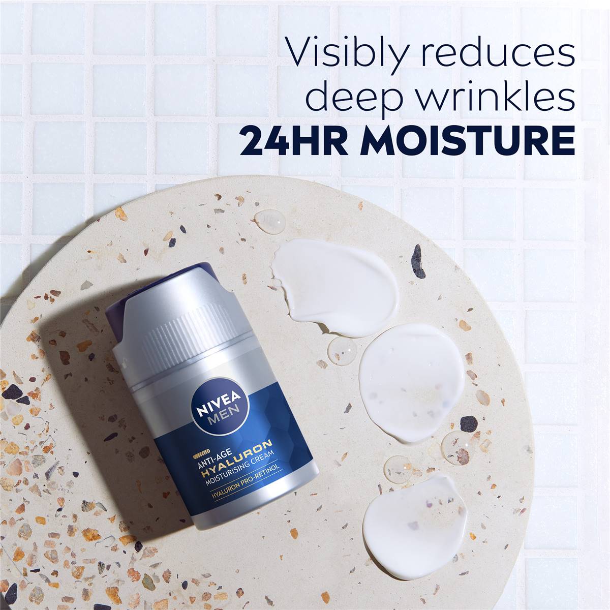 Nivea Men Anti Age Face Moisturiser With Hyaluronic Acid 50ml Woolworths