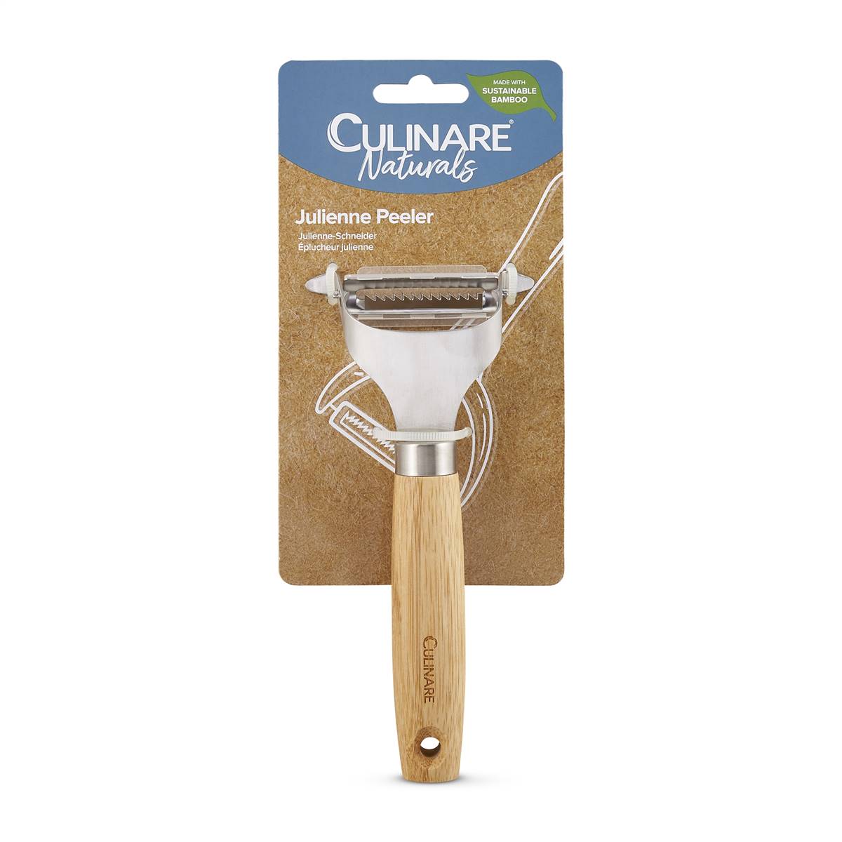 Culinare Naturals Julienne Peeler Each Woolworths