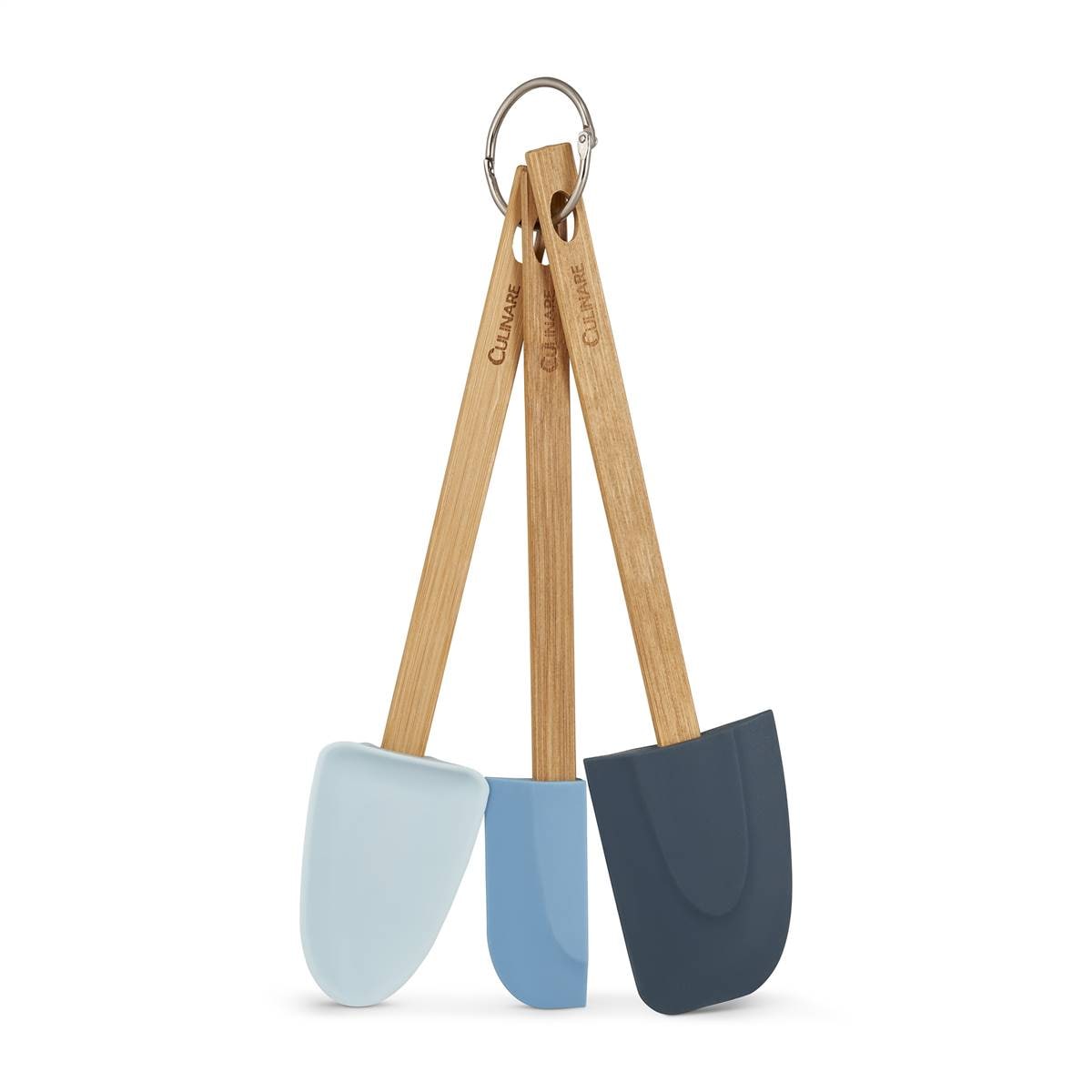 Culinare Naturals 3 Piece Spatula Set Each Woolworths