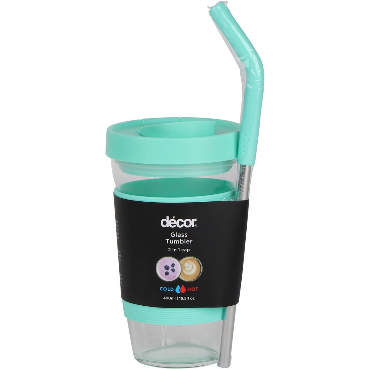 Décor Glass Coffee Tumbler Each Woolworths