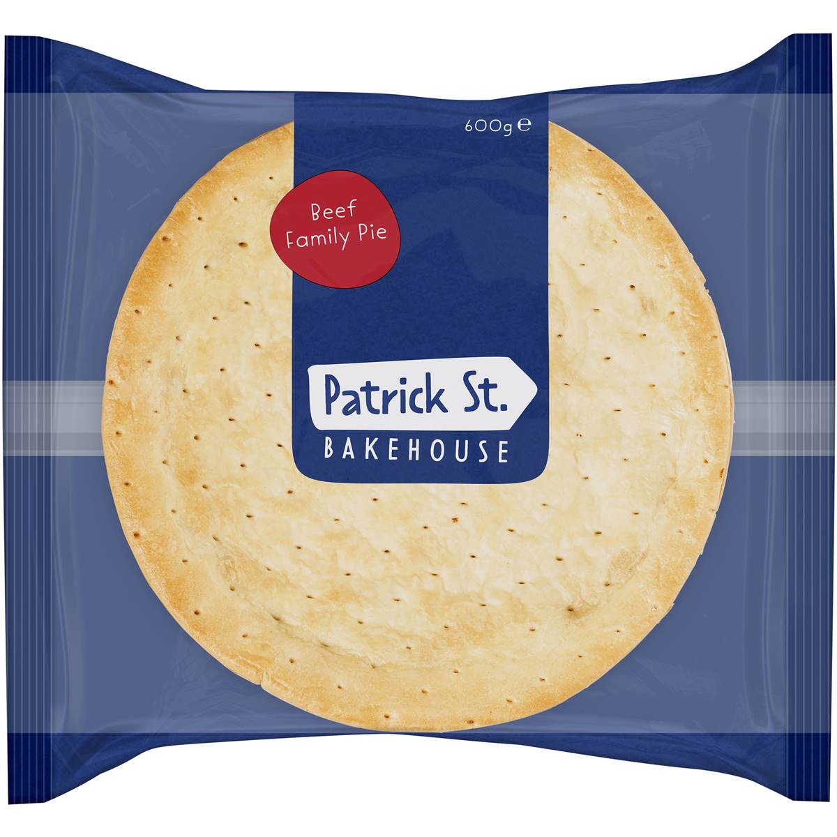 St Bakehouse Family Beef Pie Beef Pie 600g Woolworths