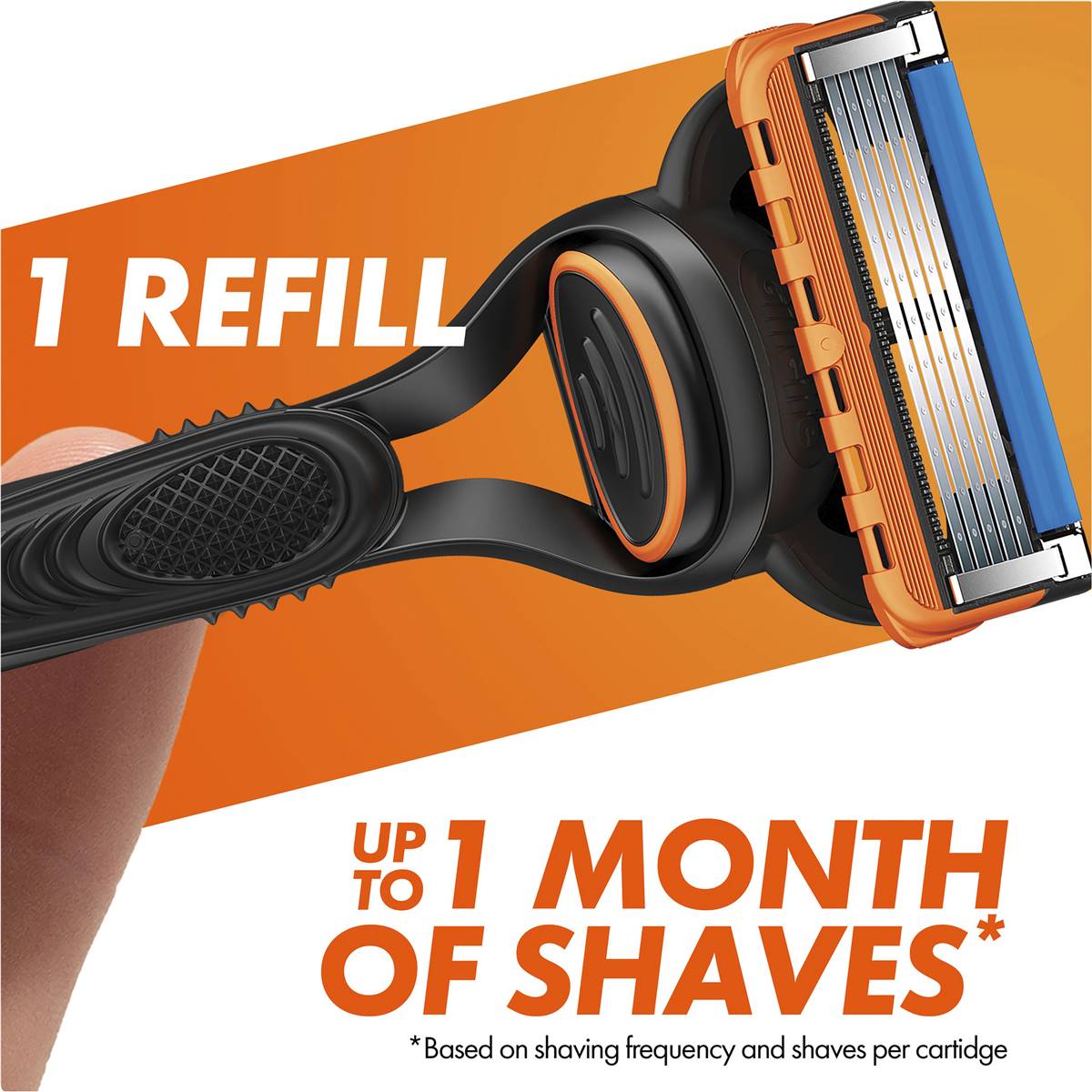 Gillette Fusion 5 Manual Mens Shaving Razor Each Woolworths