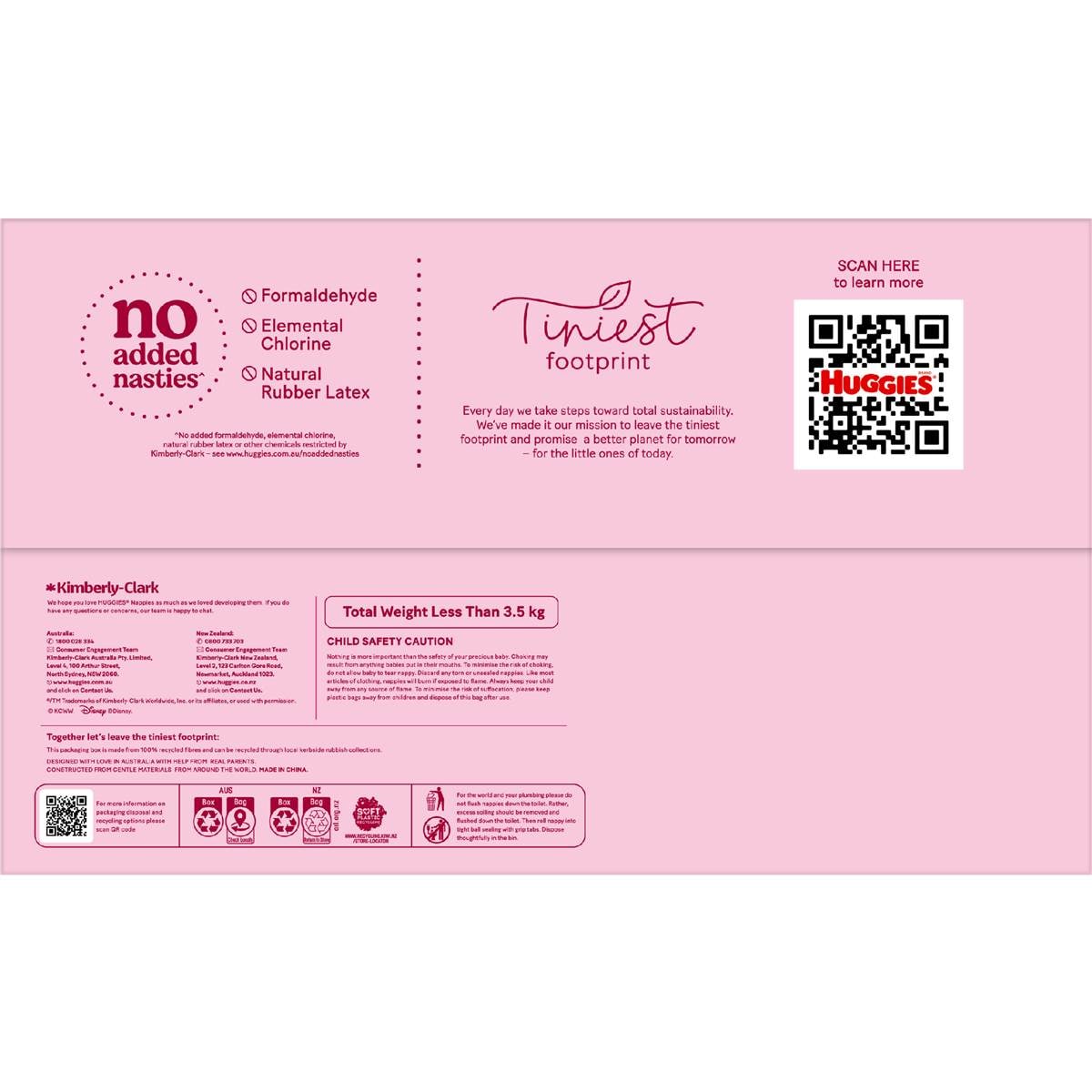 Huggies Ultra Dry Nappies Girls Size 6 (16kg+) 60 Pack Woolworths