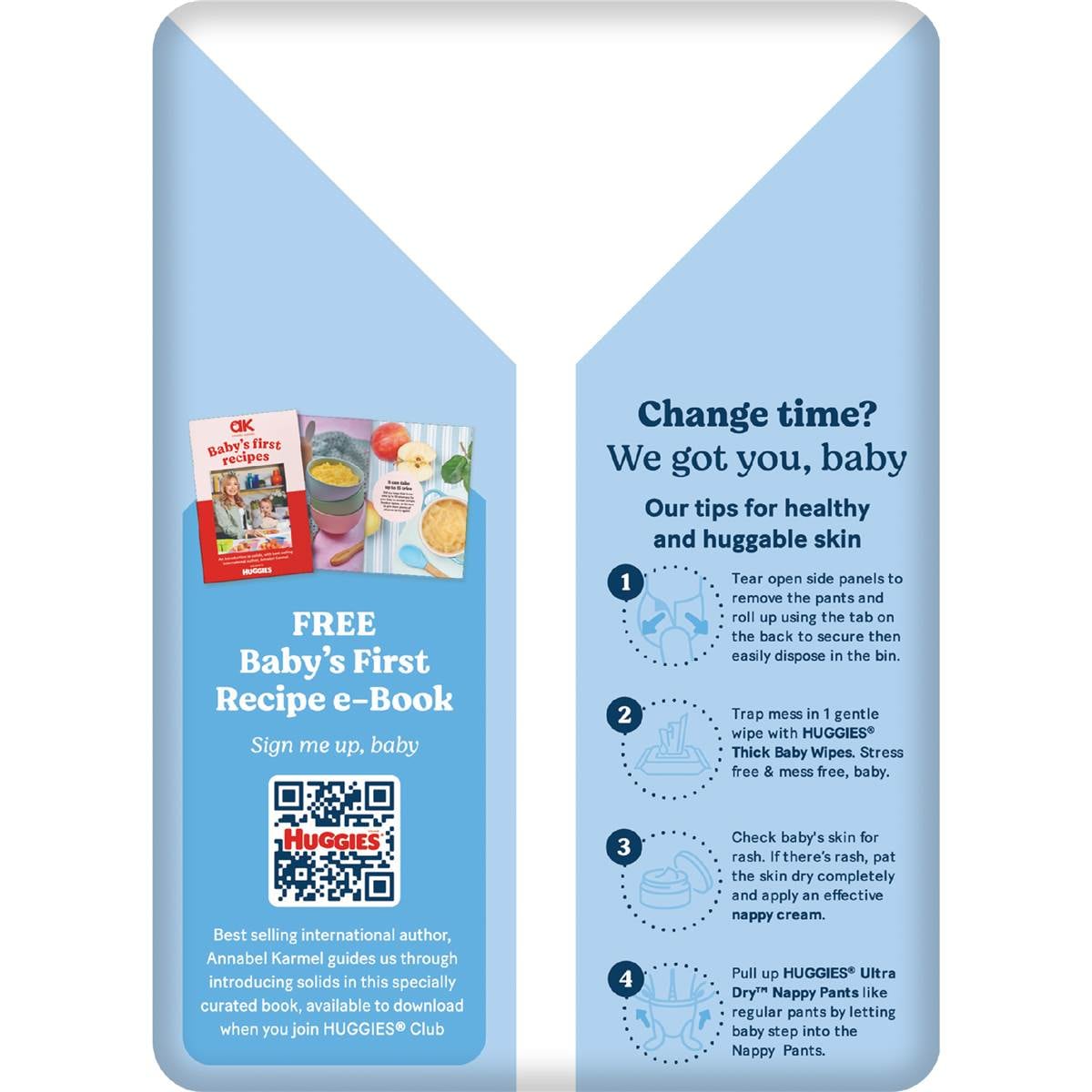 Huggies Ultra Dry Nappy Pants Boys Size 3 (612kg) 36 Pack Woolworths