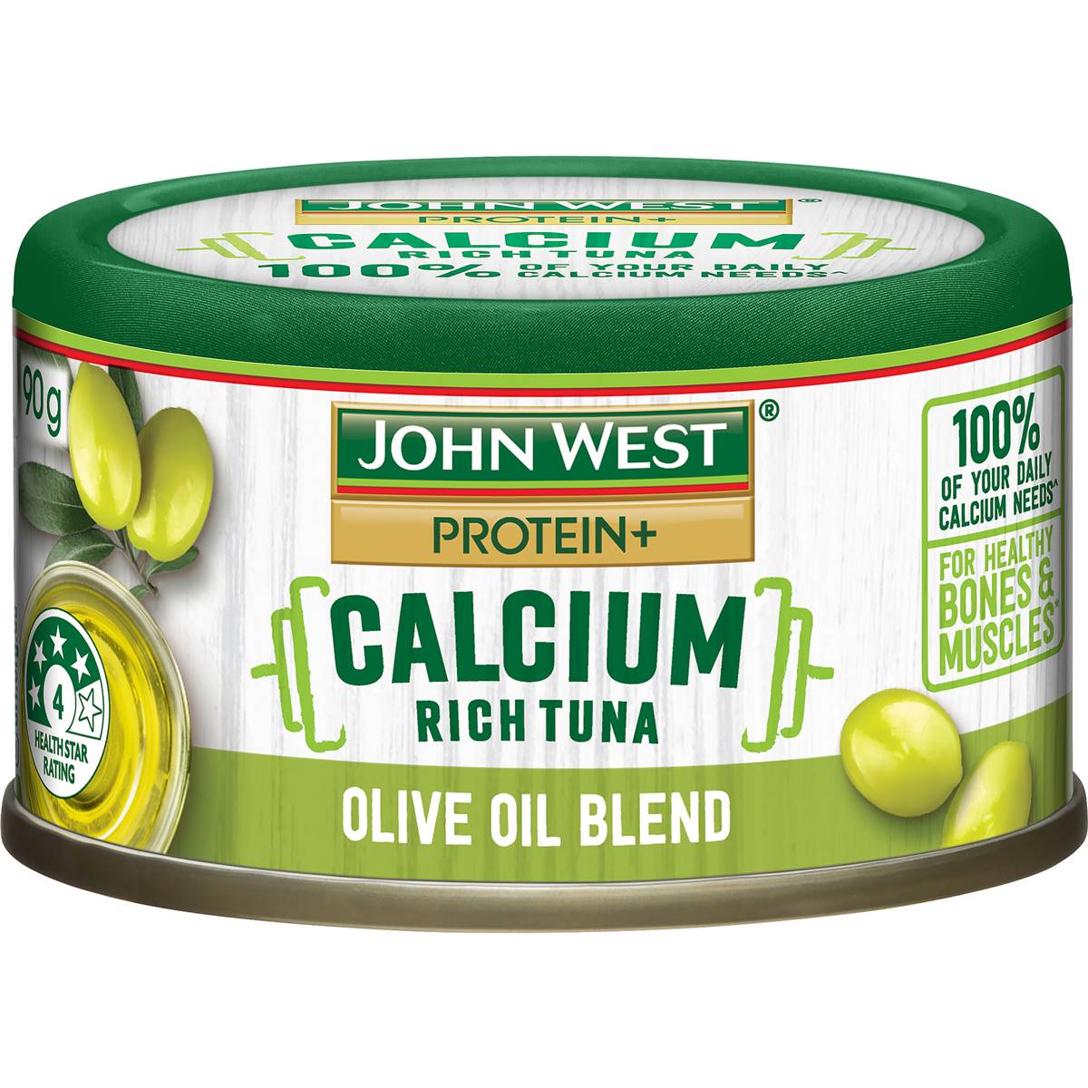 John West Calcium Rich Tuna Olive Oil Blend 90g Woolworths