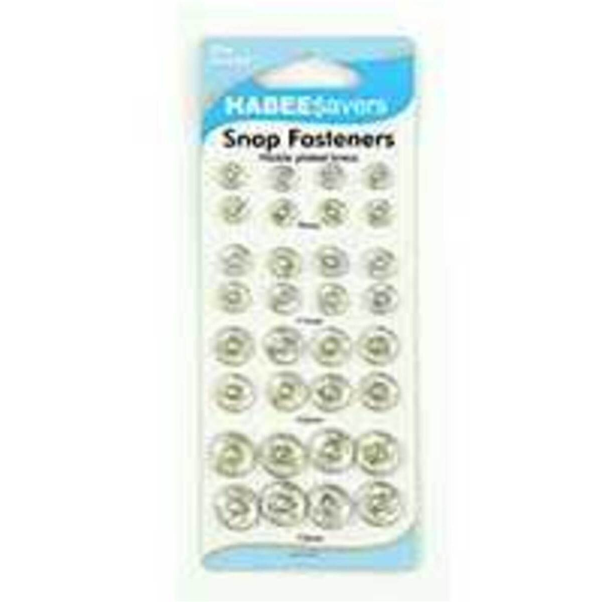 Habee Savers Sewing Accessories Snap Fasteners Nickle