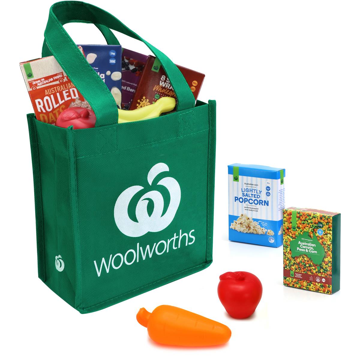 Woolworths Mini Reusable Shopping Bag With 30 Piece Accessories Each