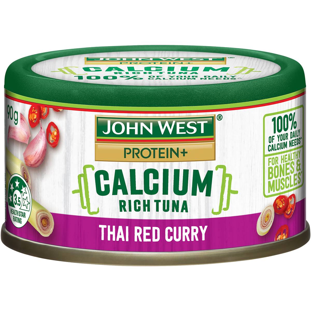 John West Calcium Rich Tuna Thai Red Curry 90g Woolworths
