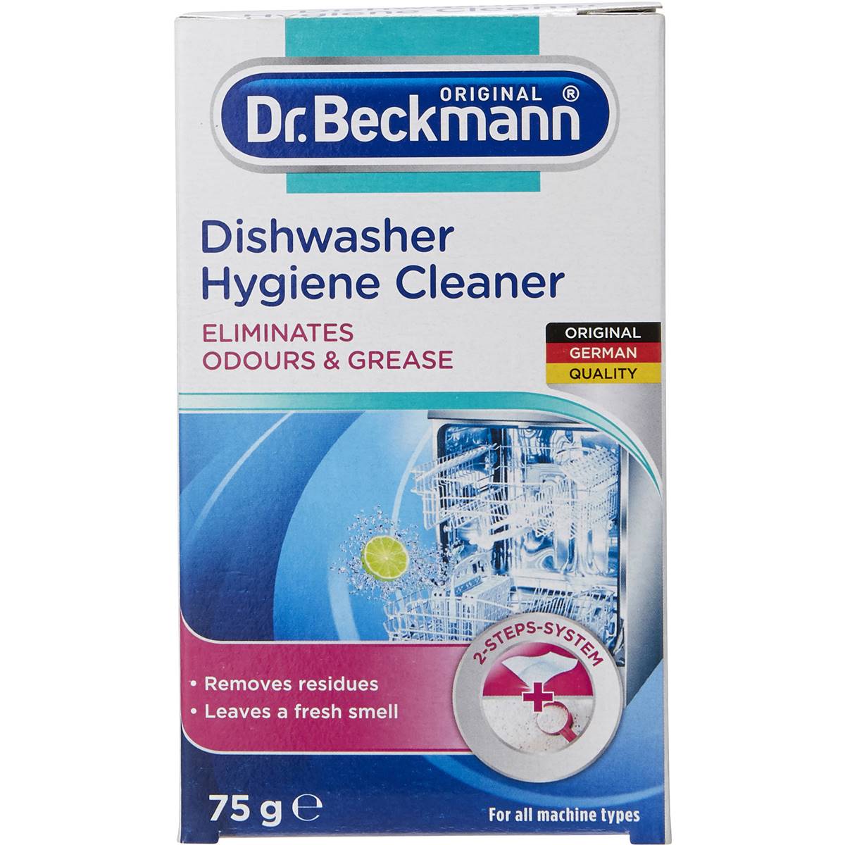 Dr Beckmann Dishwasher Hygiene Cleaner 75g Woolworths