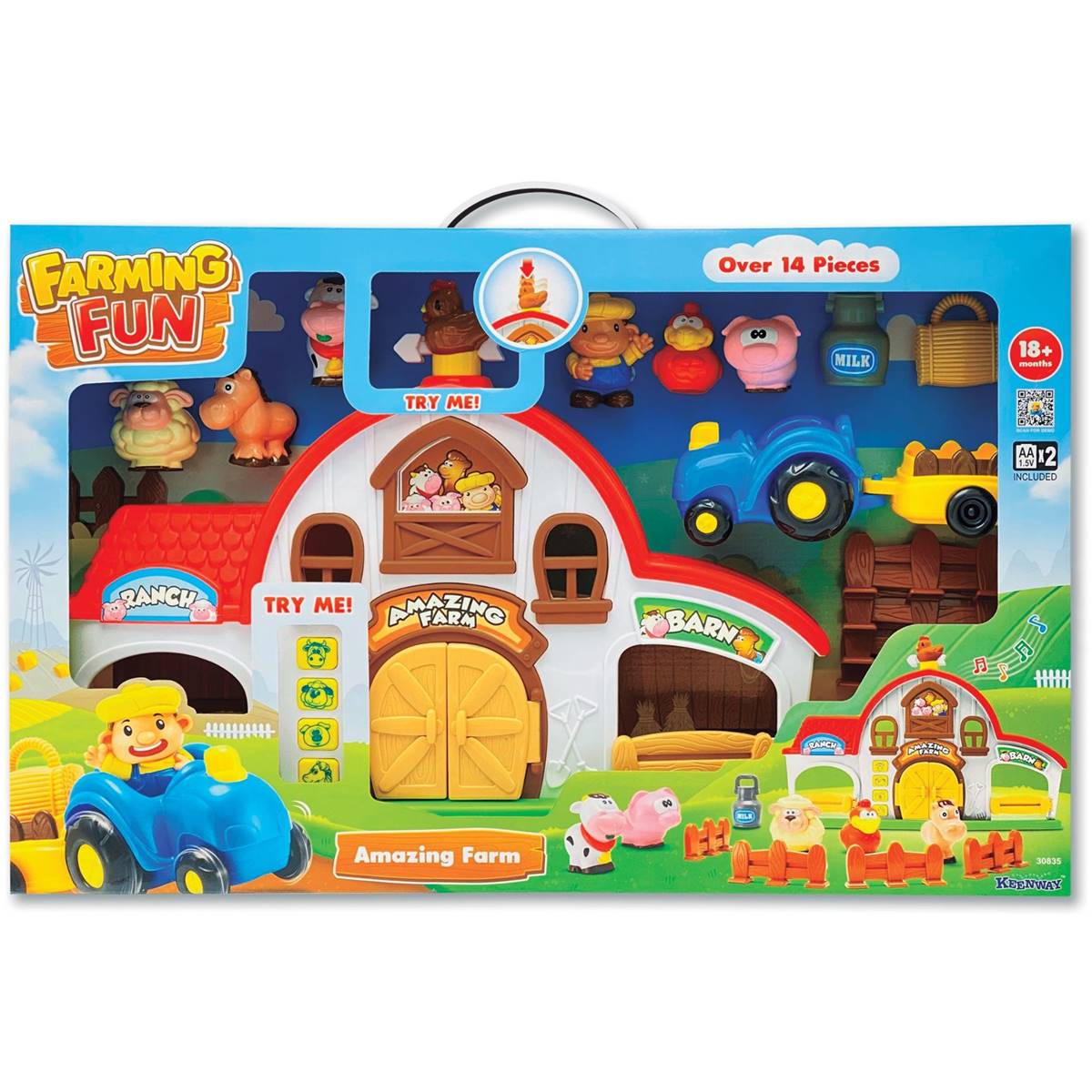 Keenway Gala Castle/amazing Farm Assorted Each Woolworths