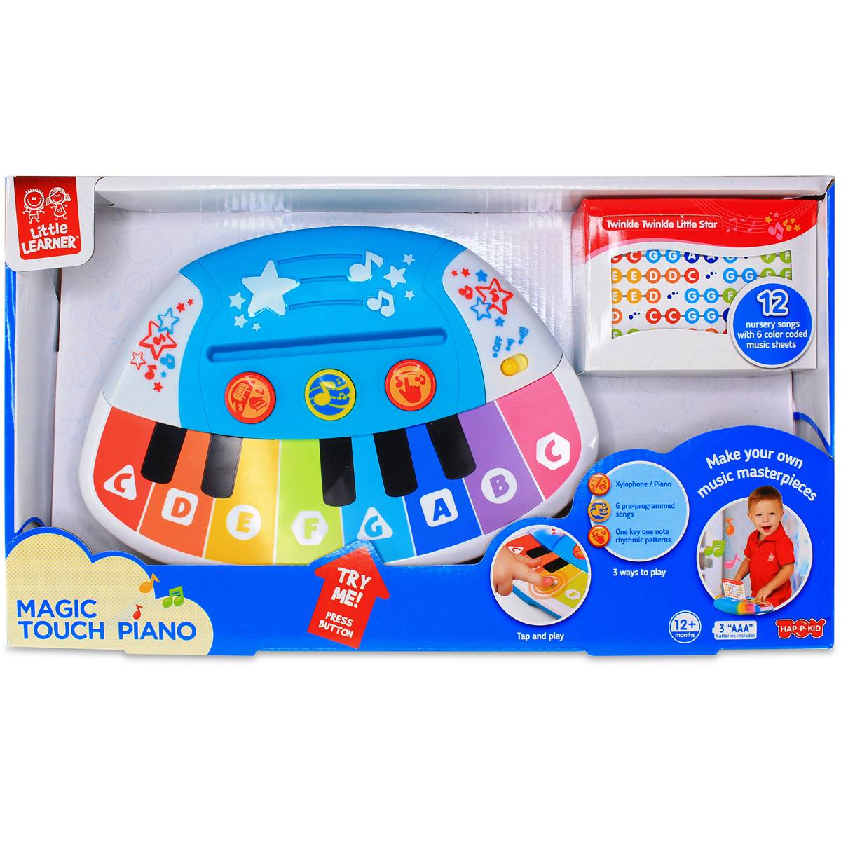 Little Learner Magic Touch Piano Each Woolworths