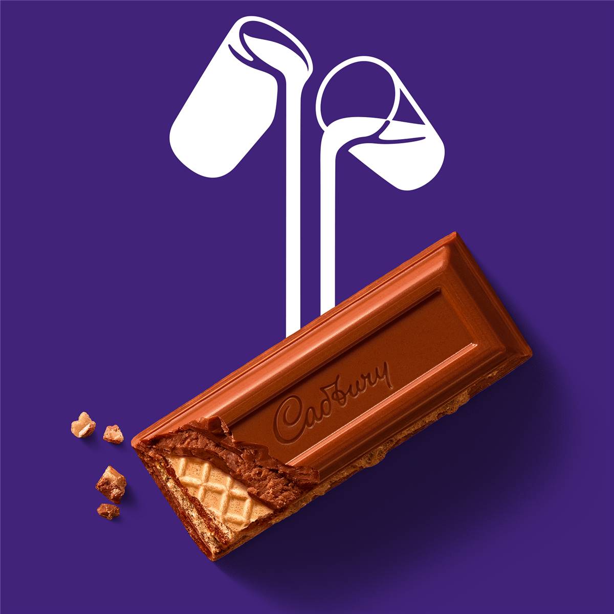 Cadbury Dairy Milk Breakaway Chocolate Block 180g Woolworths